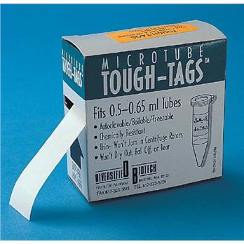 Microcentrifuge Tube Tough-Tags® on Rolls