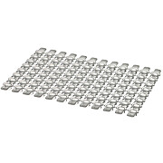 96 Clear Caps, Non-Sterile