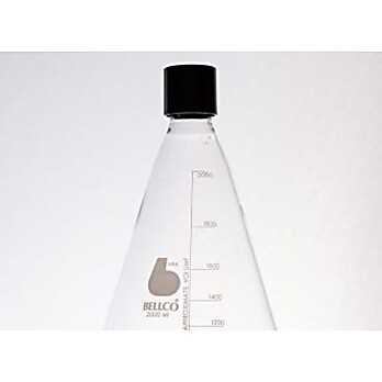Graduated Erlenmeyer Flask, 2000mL With 38mm Cap
