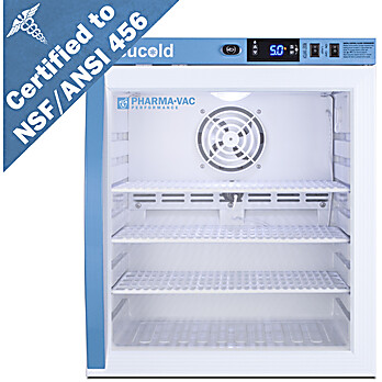 Compact Vaccine Refrigerator, Certified to NSF/ANSI 456 Vaccine Storage Standard