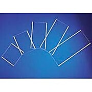 10.5x22mm Rectangular Cover Slips.  #1 Thickness, Corning 0211 Glass.  Approximately 100 per case