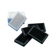 Flat Bottom 96-Well Black and White Polystyrene Plates