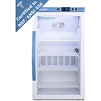 Counter Height Vaccine Refrigerator, Certified to NSF/ANSI 456 Vaccine Storage Standard