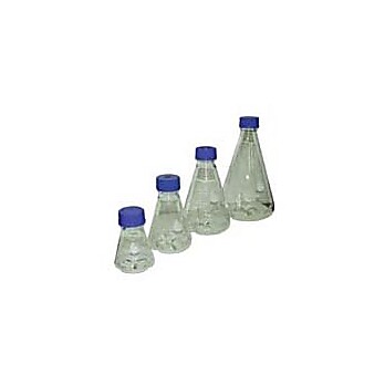 GL45 6 Baff Shake Flask,250mL With Membrane Screw Cap