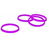 45mm High Temp Pouring Ring, Red ETFE