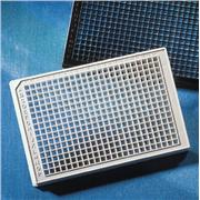 384 Well Black and White Clear-Bottom Plates