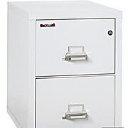 1 Hour Fire Rated Vertical File Cabinet - 2 Drawer Legal 25" Depth
