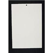 Paint Test Card, Plain White