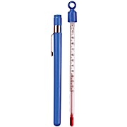 Taylor 5458 Mercury-Filled Thermometer w/ Magnet Reset, -40 to 120 F Degrees, White