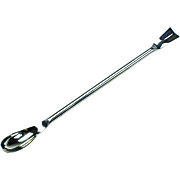 United Scientific™  REUZ™  Stainless Steel Offset Spoon Spatula