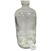 Clear Glass Boston Round Bottles