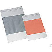 Clear LDPE Zip Bags with Write-on Block