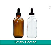 Safety Coated Dropper Bottles