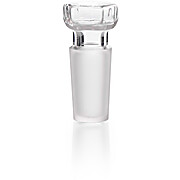 KIMBLE® Full Length Hex Head Hollow Glass Stopper, 24/40
