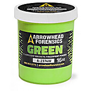 Green Fluorescent Magnetic Latent Fingerprint Powder - 16oz