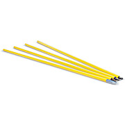 Protrusion Rods - .32 Caliber and Larger, Yellow, 4 Piece