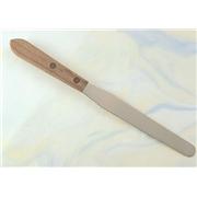 Stainless Steel Blade, Wooden Handle Spatula