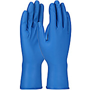Extended Use Ambidextrous Nitrile Glove with Textured Fish Scale Grip