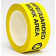Yellow "ESD Caution" Overlaminated Identification Tape, 36 Yards