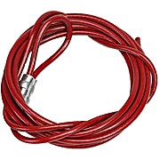 Plastic-Coated Steel Cable 10'