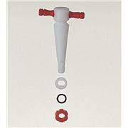 Teflon Double Oblique Bore Stopcock