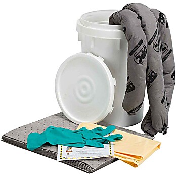 ALLWIK® 6.5-Gallon Bucket Spill Control Kit - Universal Application