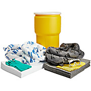 Uline USA-Made Colorful Trash Bags in Variety of Sizes and Colors (10,  YELLOW 14 GALLONS)