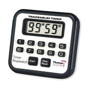 Thomas 1051 ABS Plastic Jumbo Digit Stopwatch with 1/2 High LCD Display 3 Length x 2-1/2 Width x 7/8 Height 0.001 Percent Accuracy 