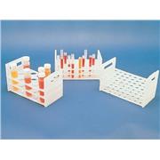 Scienceware® Three-Tier, Stackable Polypropylene Test Tube Racks