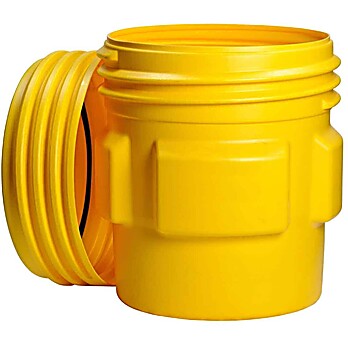 20 Gallon Spill Drum Polyethylene Yellow