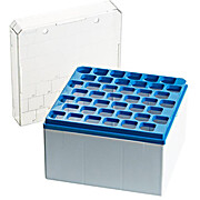 Freezing Box, 2, Cardboard, 81-Place (9x9 format), fits 1.0mL and 2.0mL  CryoCLEAR tubes, Red: : Industrial & Scientific