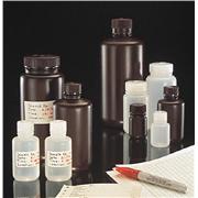 Thermo Scientific I-Chem® 241-0950 Processed Wide-Mouth 950mL Amber Glass  Environmental Sample Jars with Caps - E1210-11