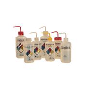 Narrow-Mouth Right-to-Know LDPE Wash Bottles