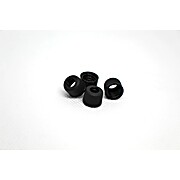 PP Blk Open Hole S/Cap,8mm 8-425