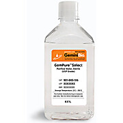 GemPure™ Select Purified Water, Sterile (USP Grade)