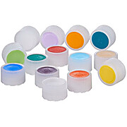 Nalgene™ HDPE High Profile Closures with Color Coders for Micro Packaging Vials: Sterile
