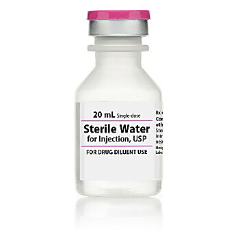 Sterile Water for Injection, Preservative Free Injection Single Dose Vial