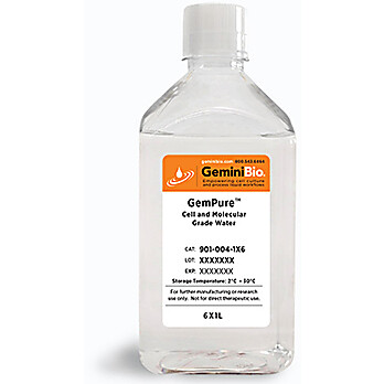 GemPure™ Cell and Molecular Grade Water