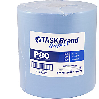 TaskBrand P80 Hydrospun Jumbo Roll