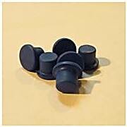 Septum stopper, 20mm Blue Butyl Rubber