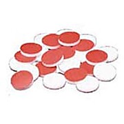 Red PTFE/Slicone Septa,13mm