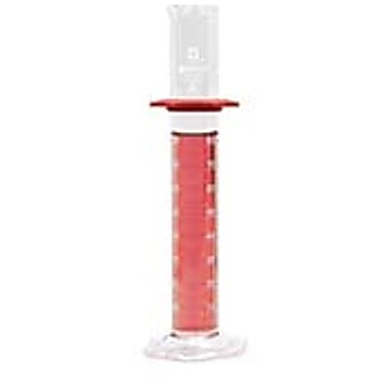 CL A Graduated Cylinder,100mL Double Metric Scale - TC