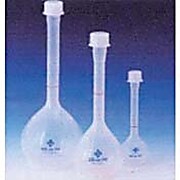 PP S/C Volumetric Flasks,250mL Class B  - With Screw Cap