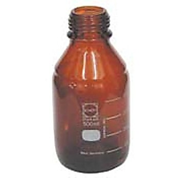 Amber Media Bottle Only,50mL No Cap or Rin g