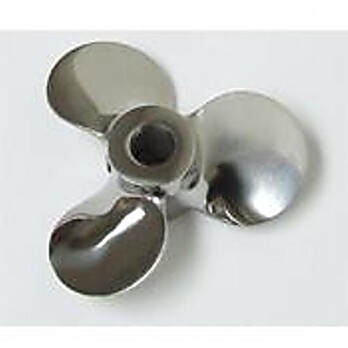 Stainless Steel Marine Impeller,3OD-RH 3/8" Bore - 1/4-20 set scw"