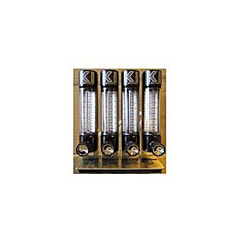 Gas Blending Stand,1-in 4-out, Air @ 1.2LPM; 65mm Read, Stainless Steel Base