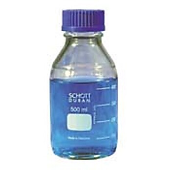 Media Bttle W/Blue S/Cap,2L Schott