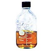 Media Storage Bottle,500mL With 33mm Blk Cap