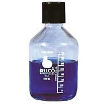 Media Storage Bottle,250mL With 33m Blk Cap