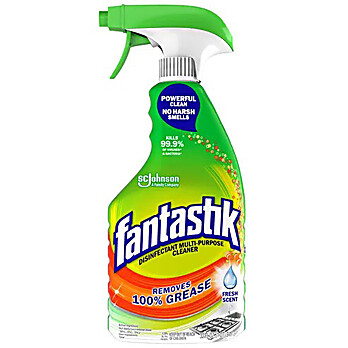 Fantastik Disinfectant Multi-Purpose Cleaner, Fresh Scent, 32 oz Spray Bottle